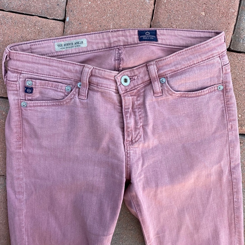 AG STEVIE ANKLE SLIM STRAIGHT ANKLE JEAN 25R
